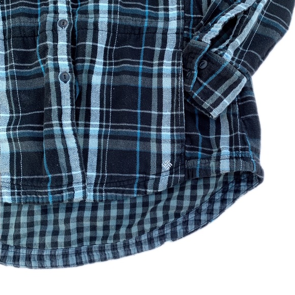 Columbia Contrast-Pattern Flannel Shirt - Picture 5 of 12